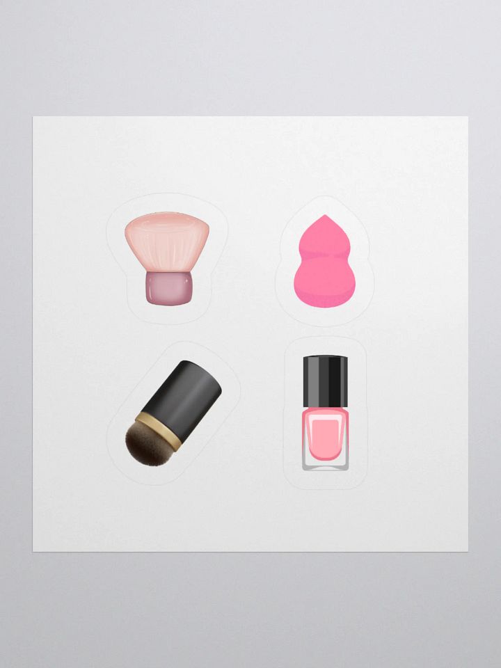 Pretty in Pink Makeup Sticker Set product image (2)