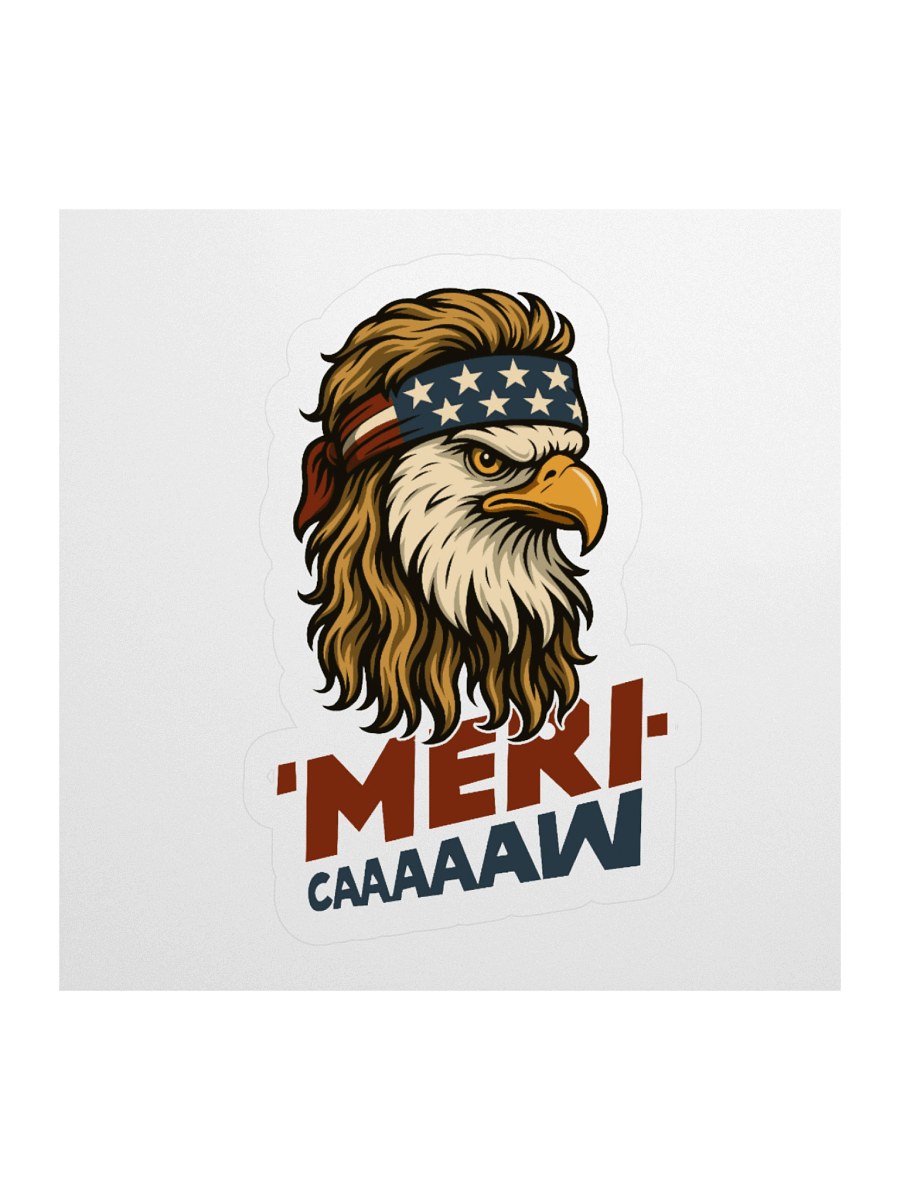 MeriCaw 4th of July Bald Eagle with Mullet product image (2)