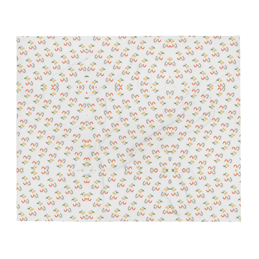 Rainbow Floral Blanket product image (13)