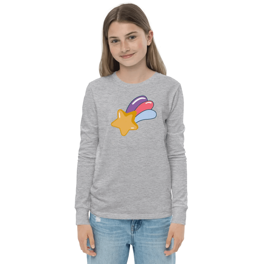 Bella Canvas Youth Long Sleeve T-Shirt product image (1)