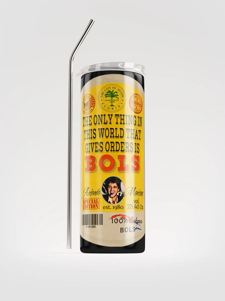 Antonio Montana's BOLS Gin Stainless Steel Tumbler product image (1)