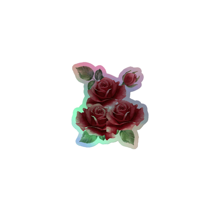 Holographic Rose Garden Sticker Sheet product image (1)