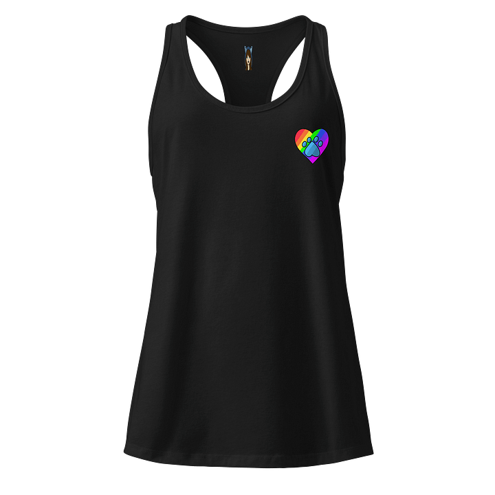 Frenchkittie Paw Love Racerback Tank product image (1)