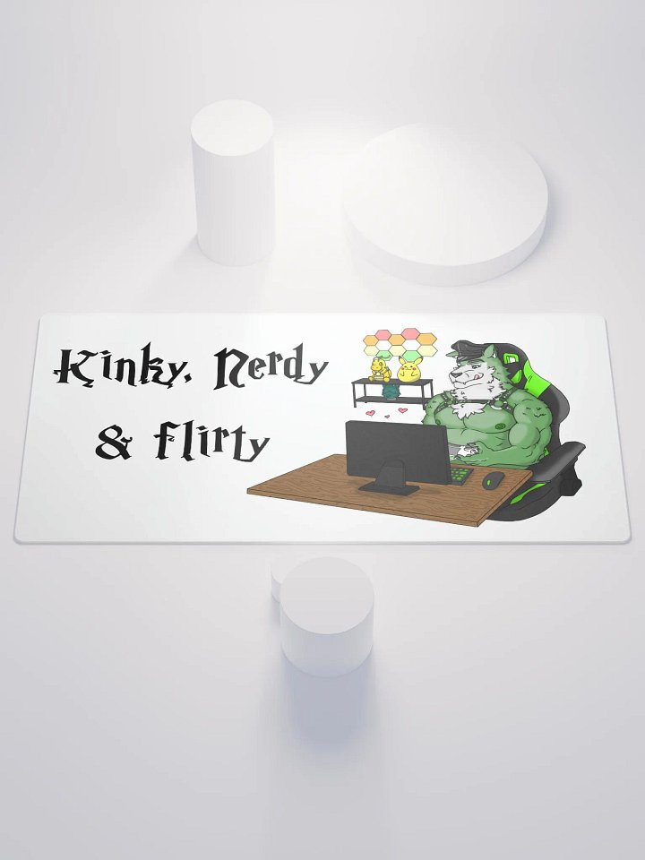Kinky, Nerdy & Flirty Gaming Mouse Pad product image (1)