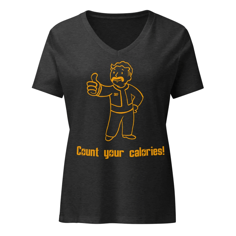 Count Your Calories Women's V-Neck