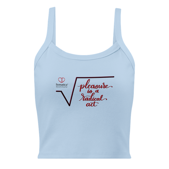 Pleasure is a Radical Act on Women's Micro-Rib Tank Top product image (1)