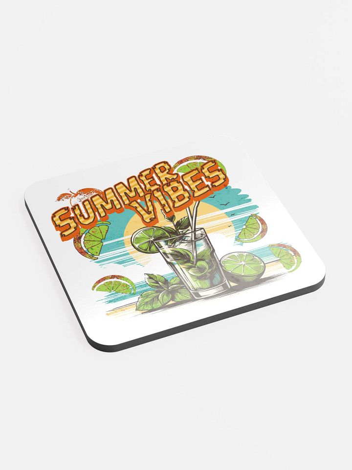 Summer Vibes Sun-Kissed Mojito Coaster Set product image (2)