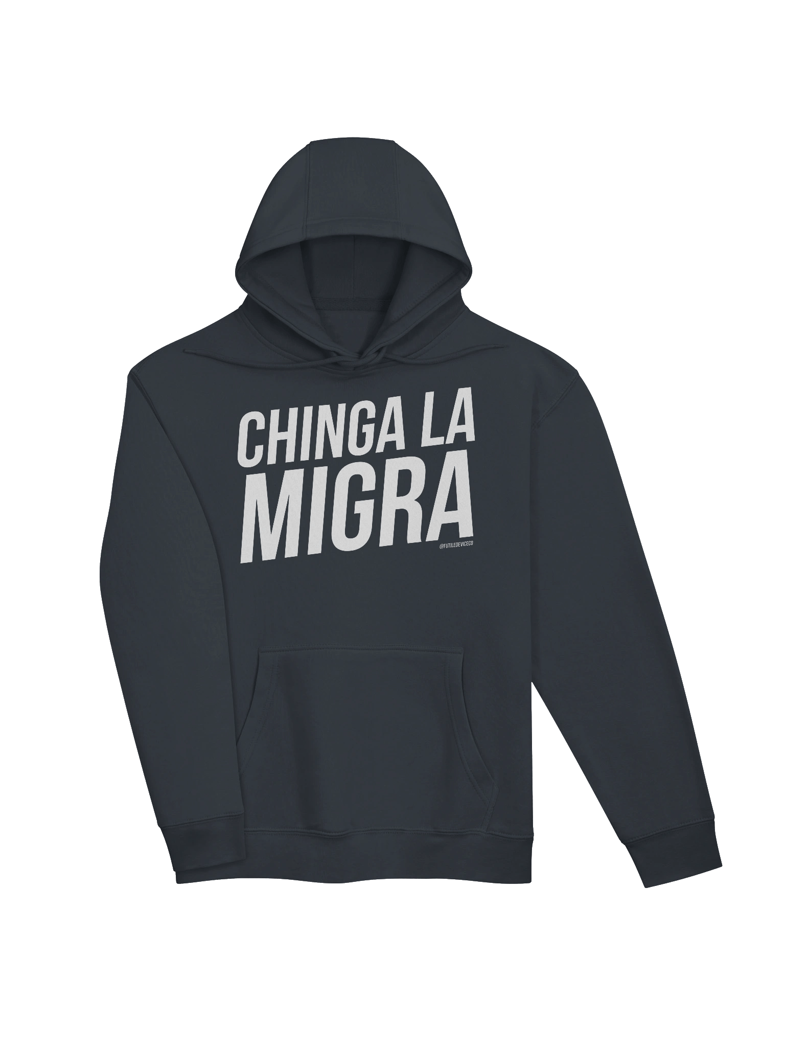 FUTILE DEVICE: CHINGA LA MIGRA (PULLOVER HOODIE) product image (9)