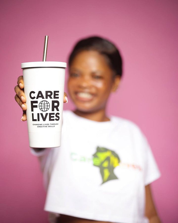 Care 4 Lives Insulated Tumbler with a Straw product image (42)