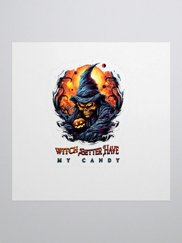 Glowing Ghoul Halloween Stickers product image (1)