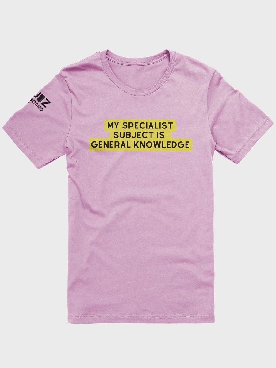 Specialist Subject T-Shirt product image (3)