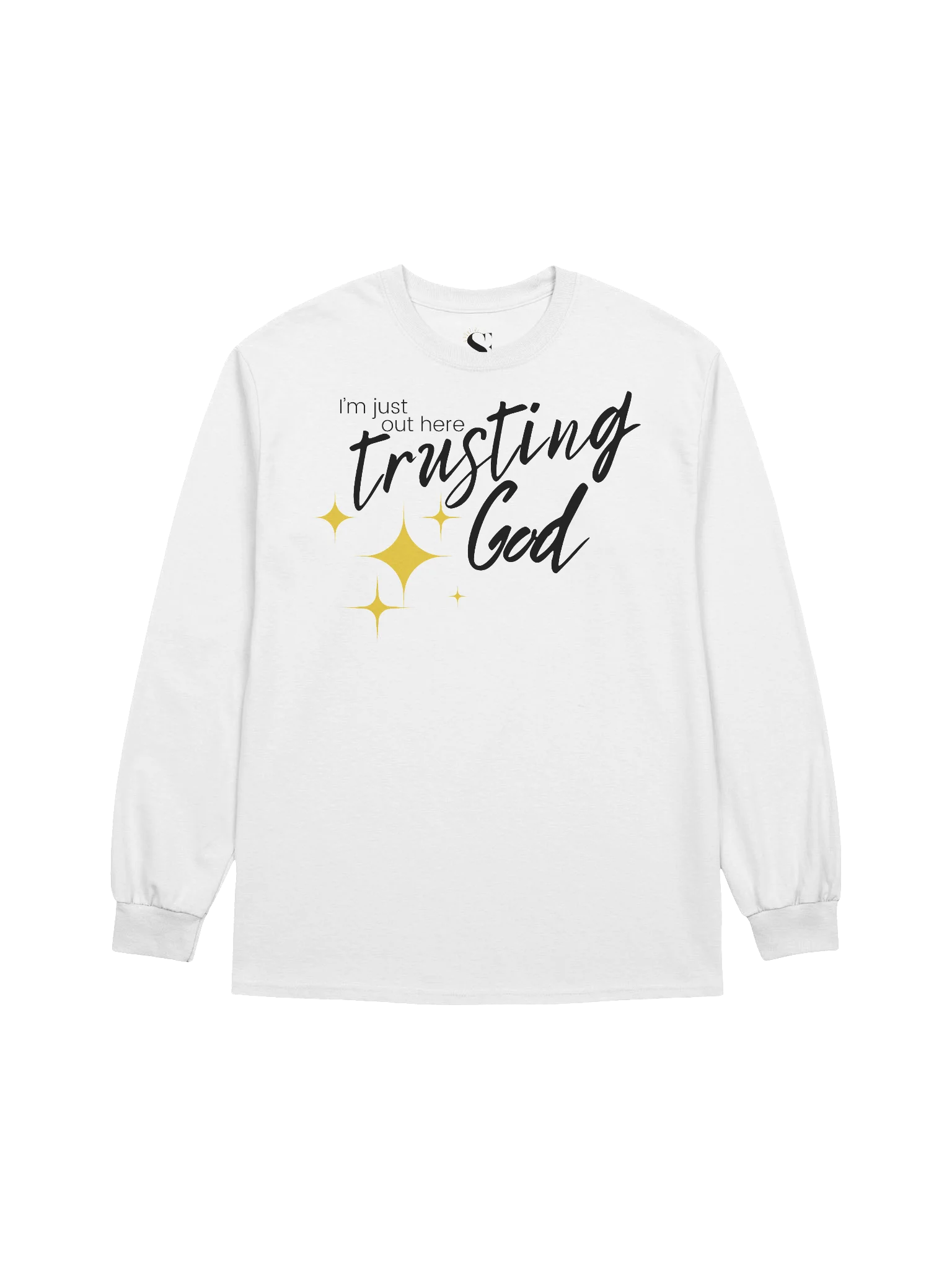 I'm Just Out Here Trusting God - Unisex Long Sleeve Tee - Light Colors product image (18)