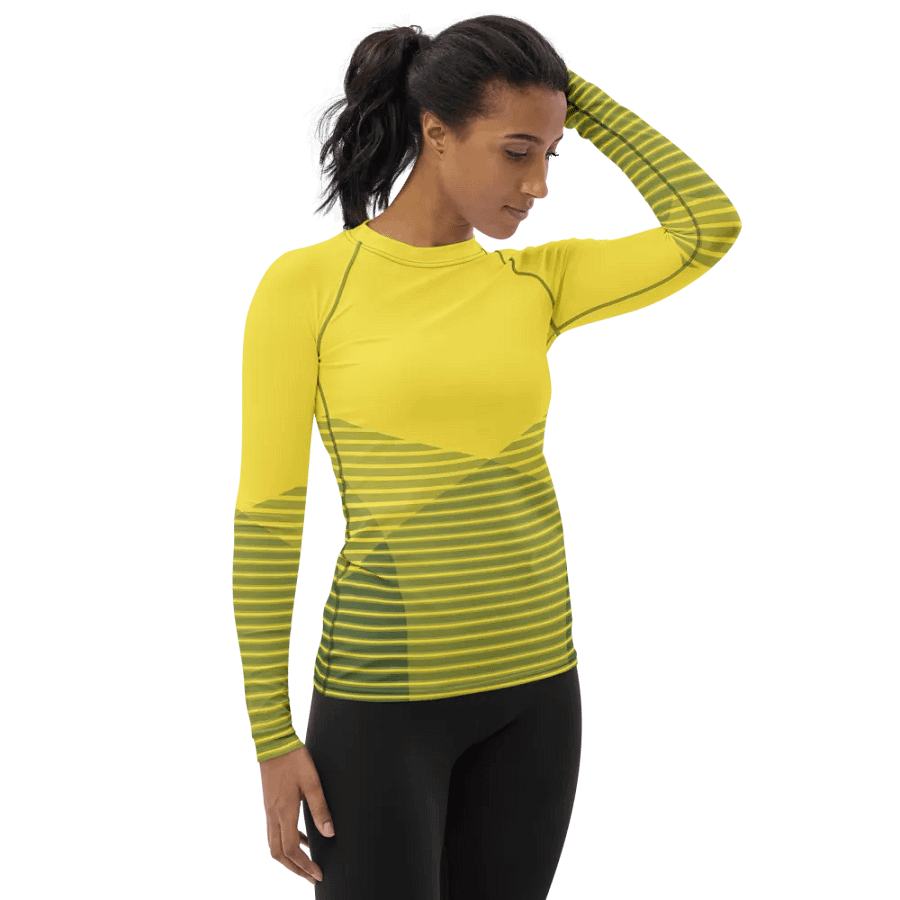 Sunset Mirage Women's Rash Guard product image (4)