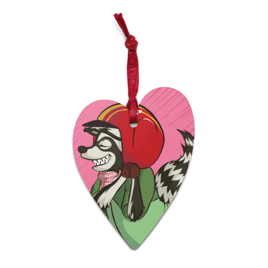 TrashHeart Ornament product image (1)
