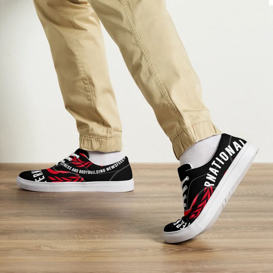 IFBNewsfeed.Org's Men's Lace-Up Canvas Shoes product image (11)