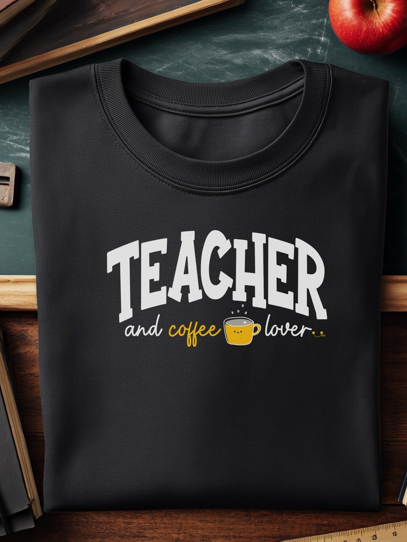 ☕🍎📖 Teacher and Coffee Lover product image (4)