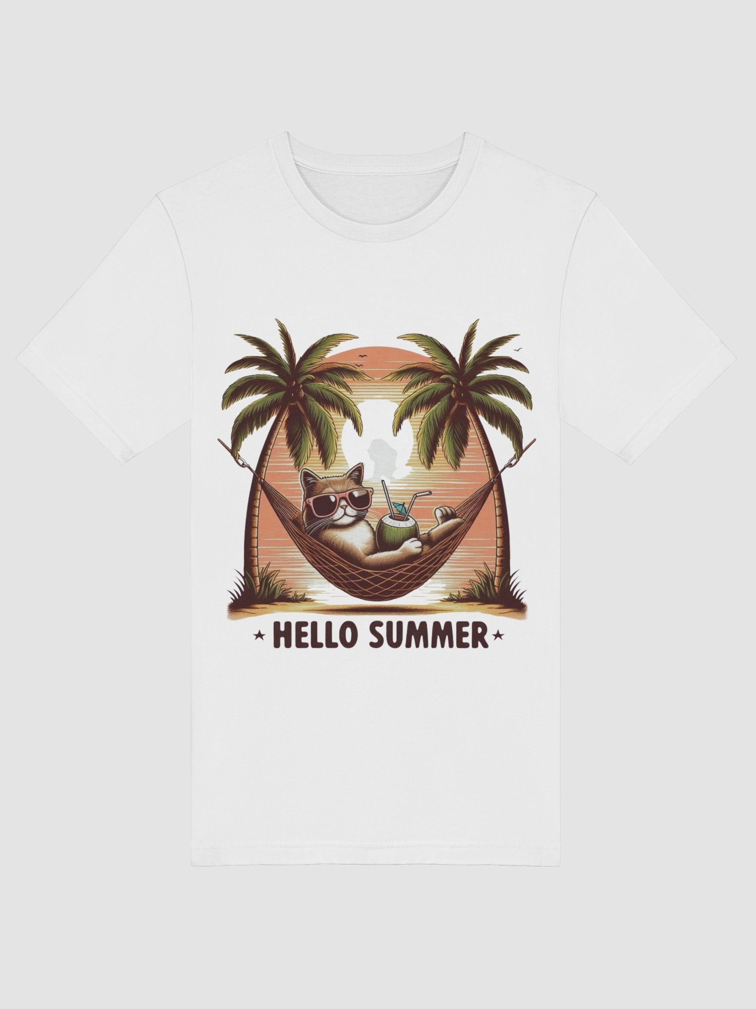 Summer Cat Vibes T-Shirt product image (3)