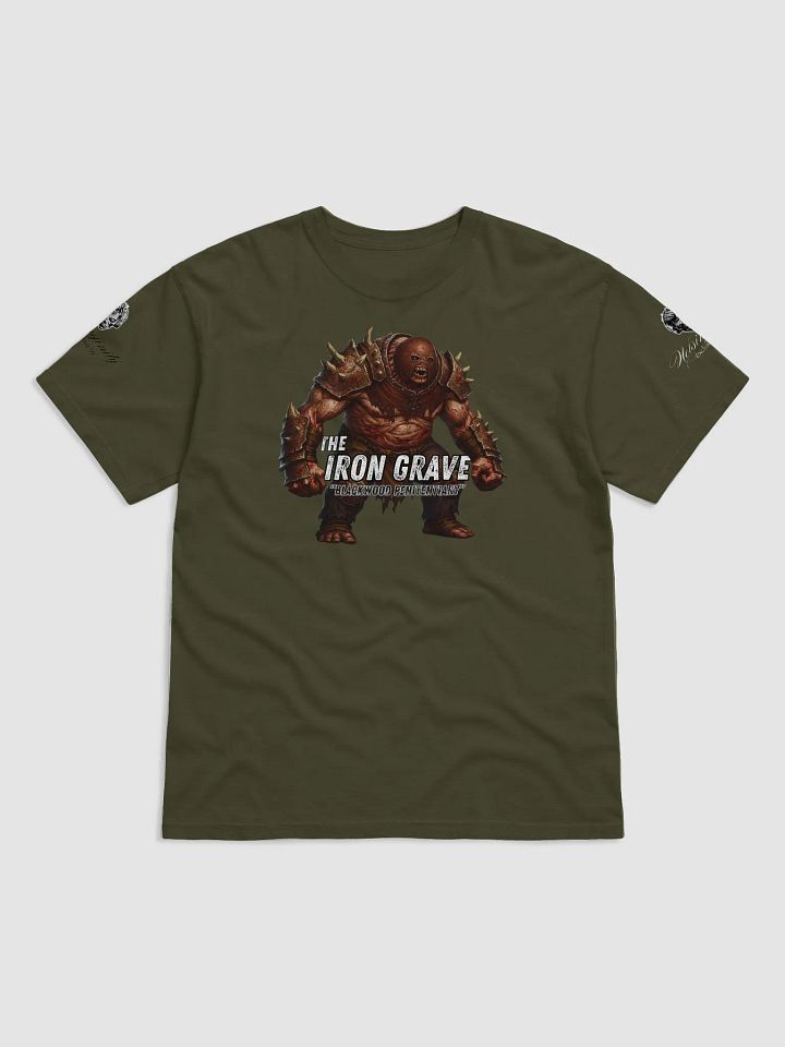 The Iron Grave - Blackwood Penitentiary - The Juggernaut - White Logo T-Shirt product image (11)