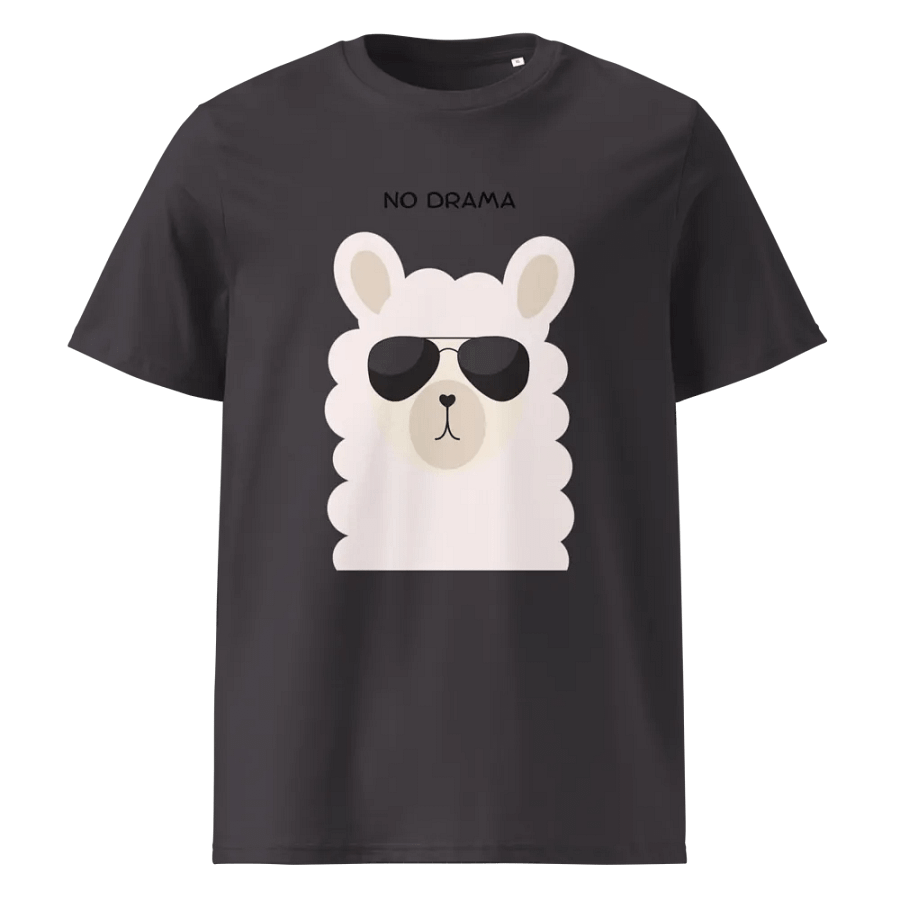 Llama Coolness Organic Tee product image (5)