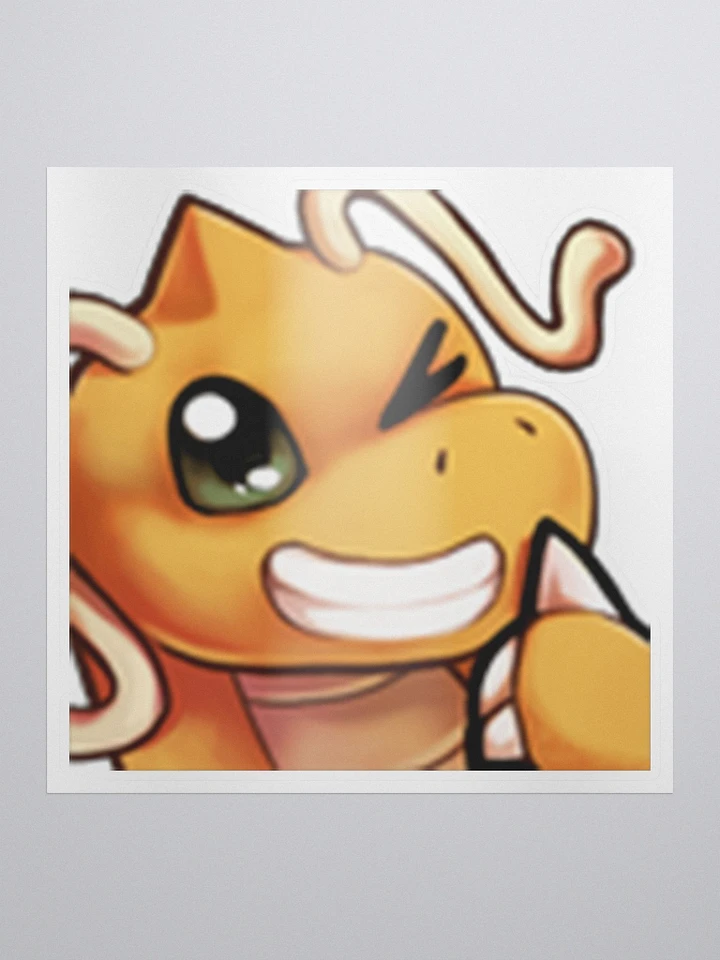 Dragon Thumbs Up Emote Sticker product image (1)