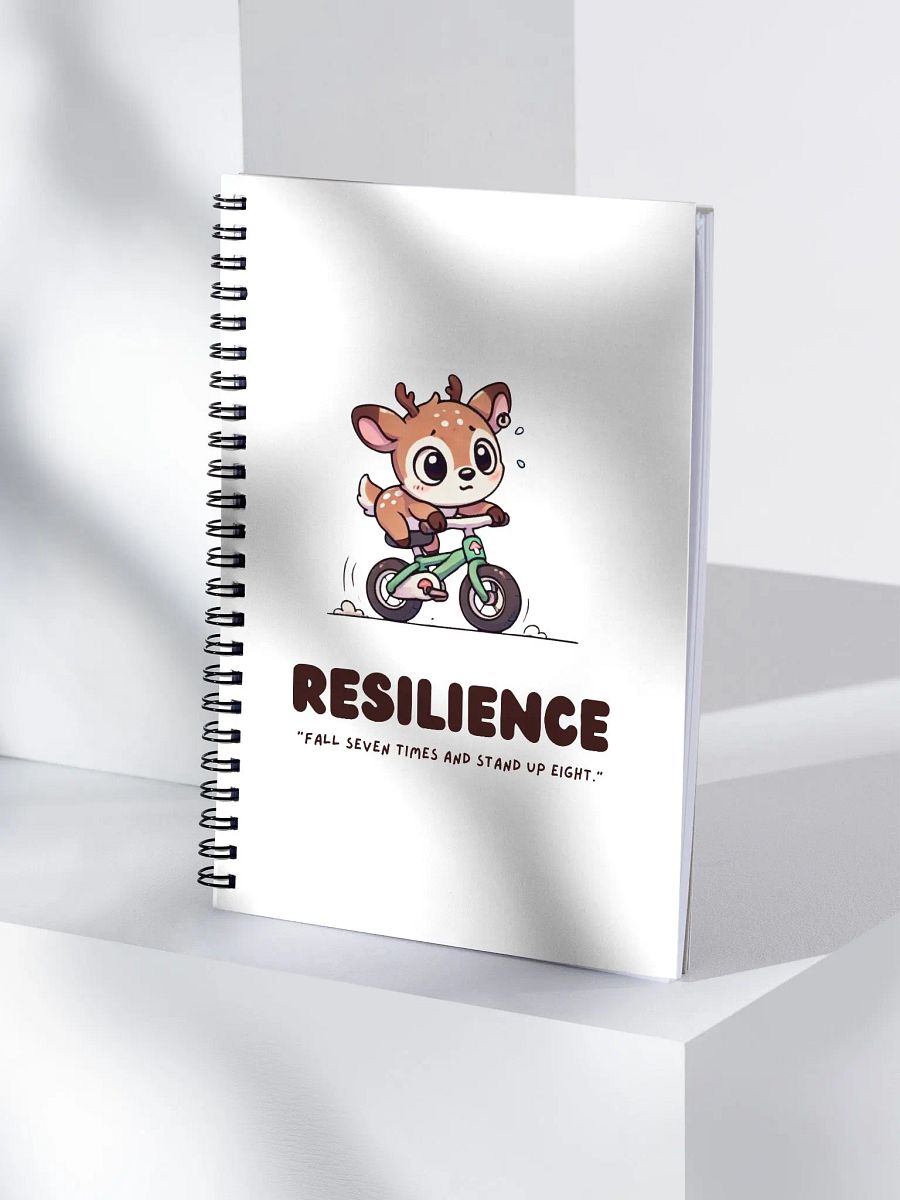 Resilience Deer Spiral Notebook product image (4)