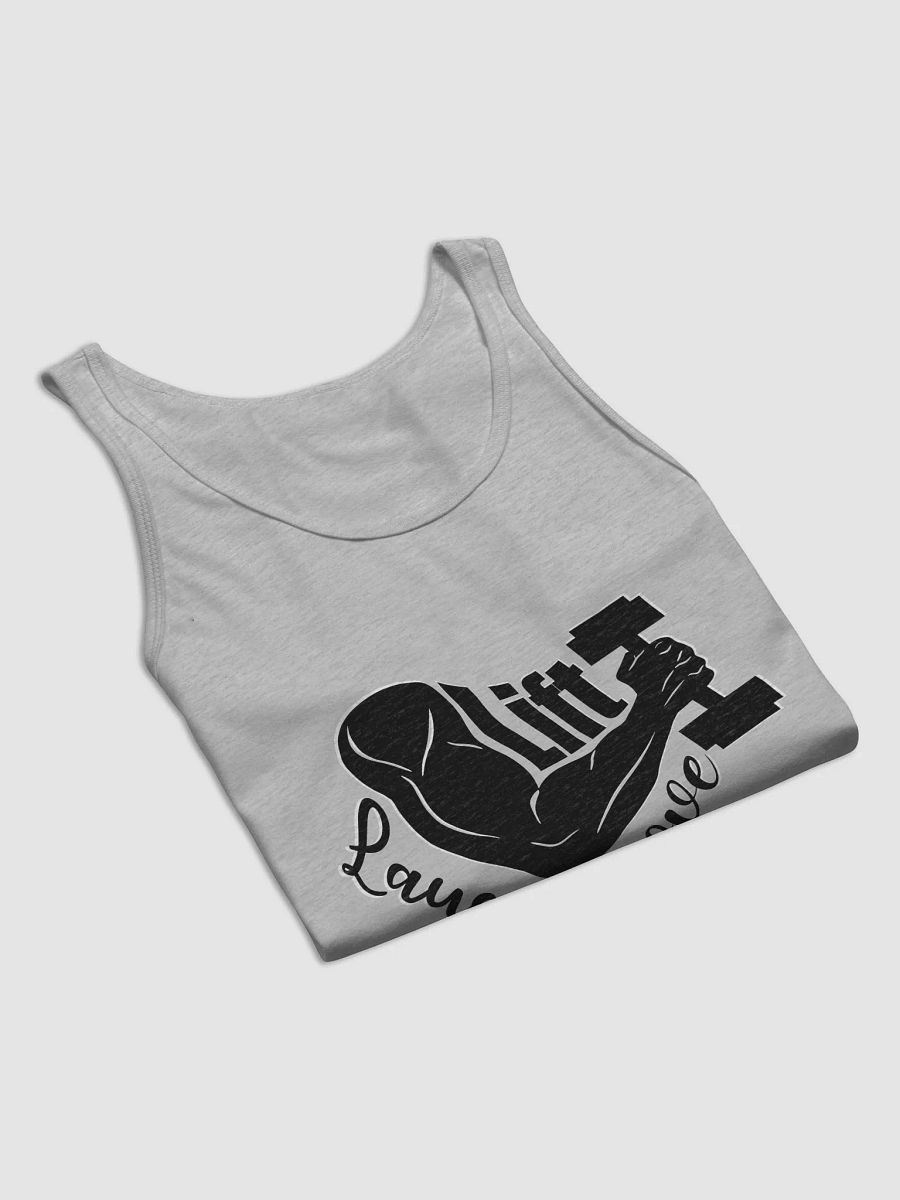 Lift Laugh Love Dark Mode Flex Tank Top product image (60)