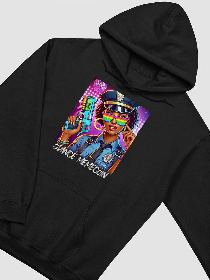 DANCE MEMECOIN - OFFICER FREESTYLE - CLASSIC HOODIE - BLACK product image (1)