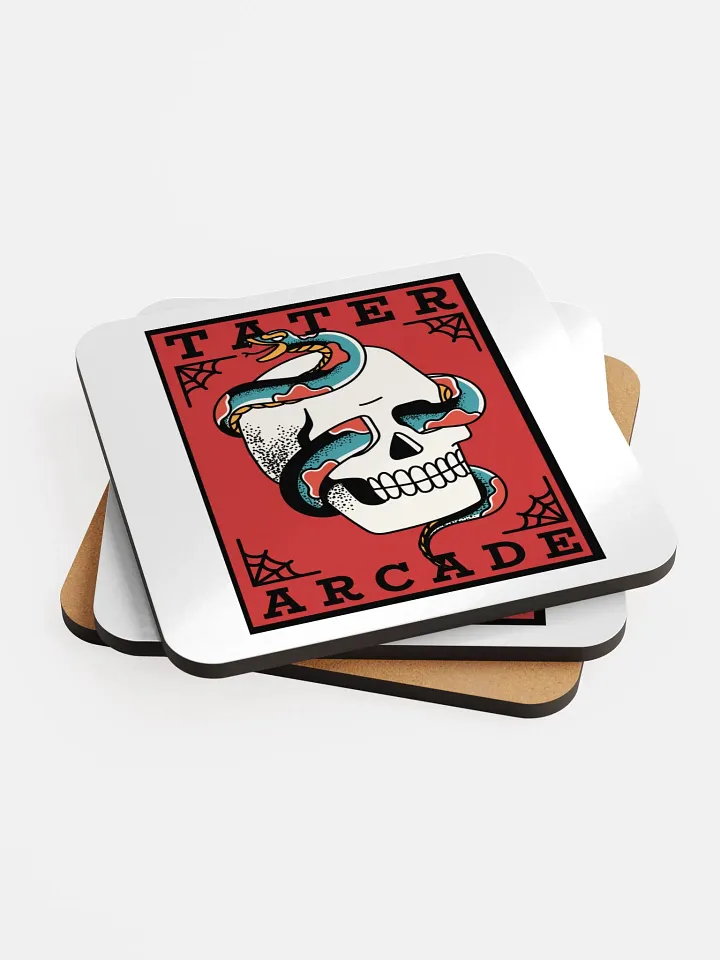Traditional Snakes and Skulls Coaster product image (2)