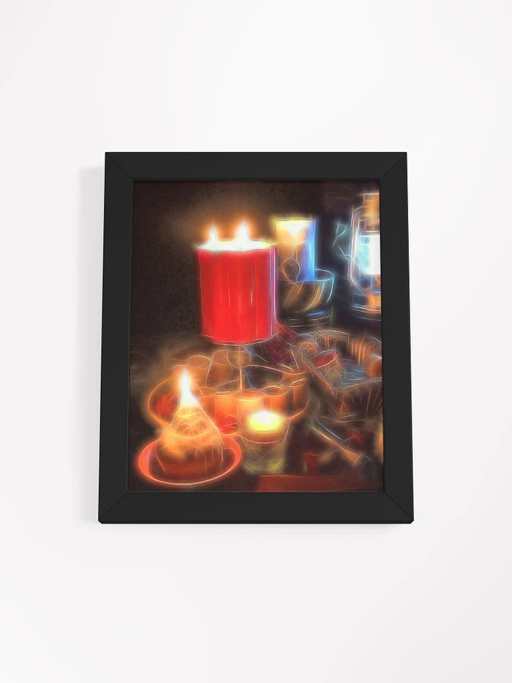 Candle Still Life Framed Poster product image (7)