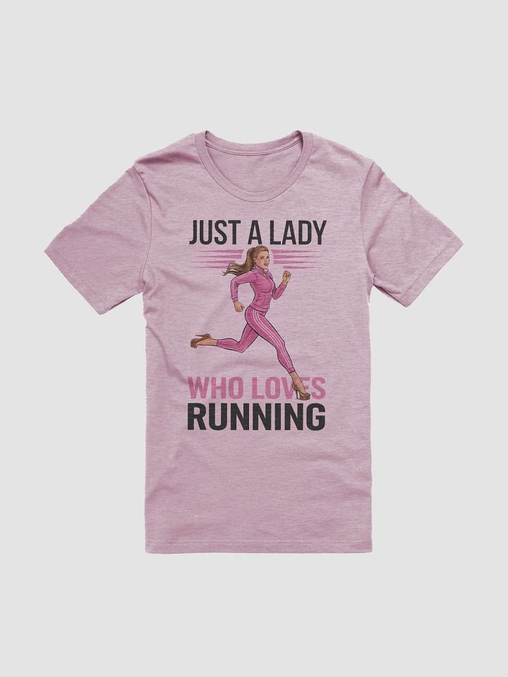 Just a Lady Running Tee product image (1)