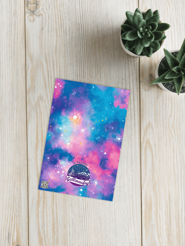 Cotton Candy Galaxy Koi - Card product image (3)