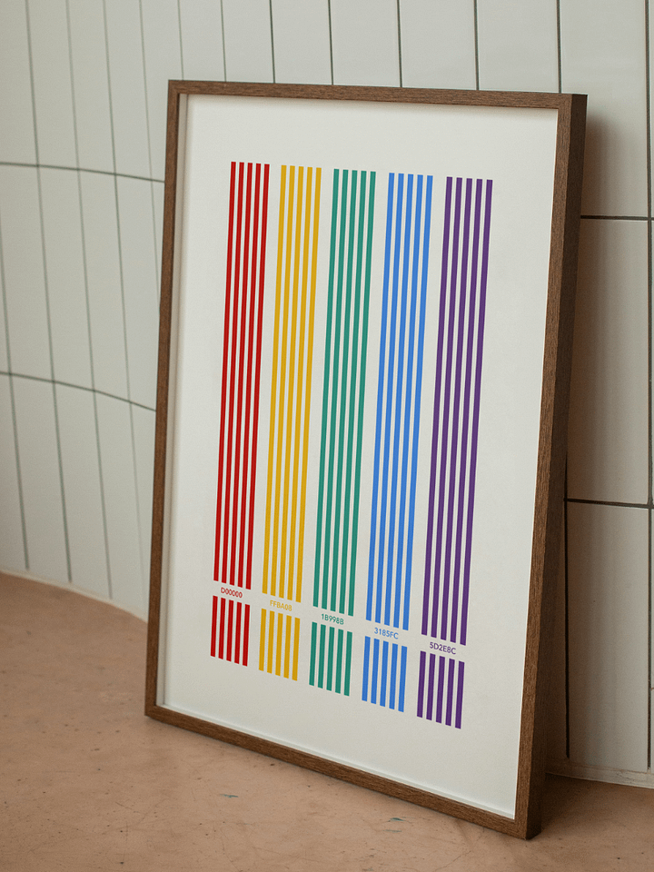 COLOR PALETTE A011 • WALLART DECOR product image (1)