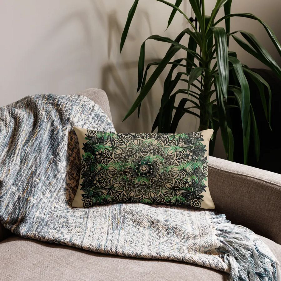 Mystic Garden Mandala Pillow Case product image (10)