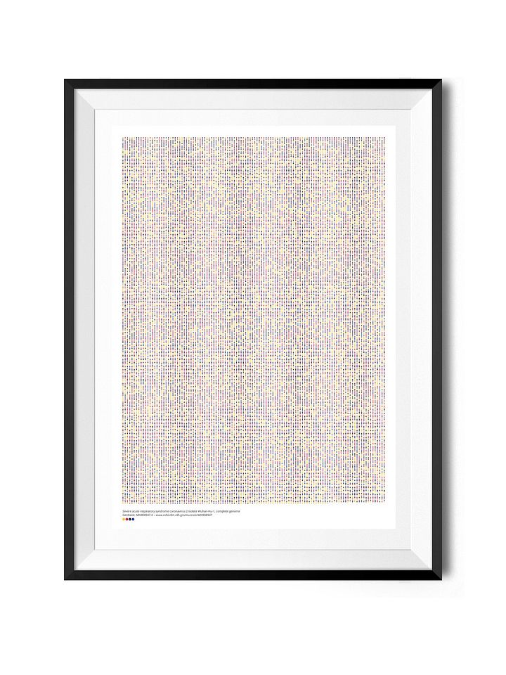 Coronavirus Genome Poster (Digital file) product image (1)