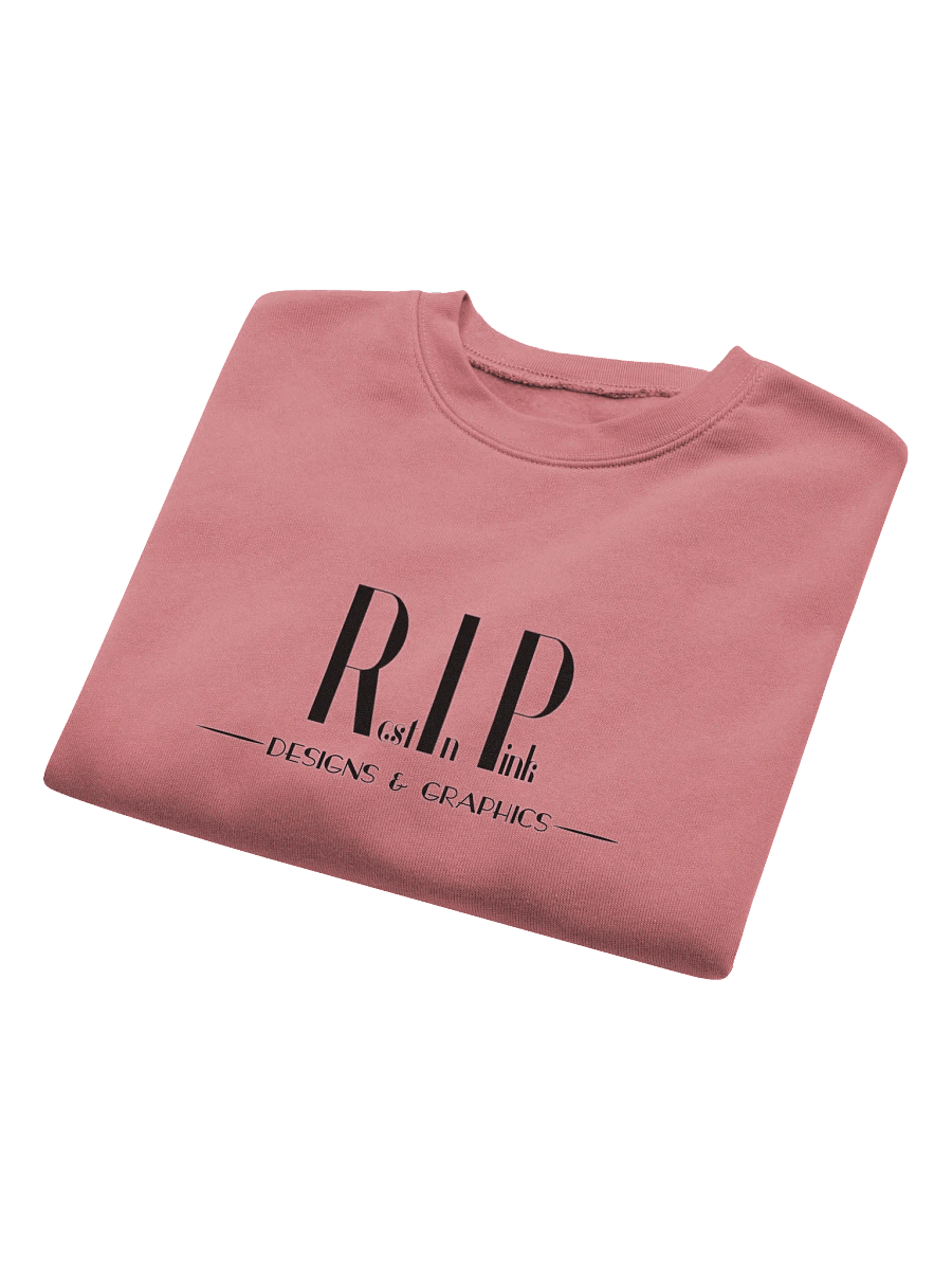 RIP Minimalist Logo Womens Cropped Sweatshirt product image (30)
