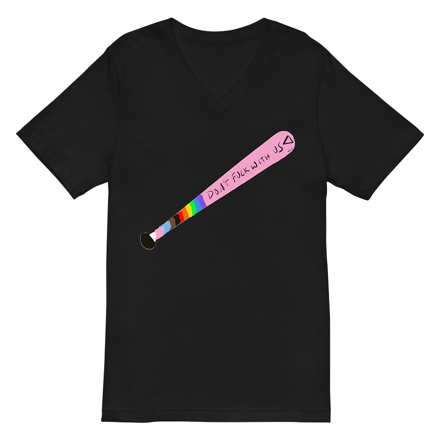Don't F*ck With Us V-Neck Tee product image (2)