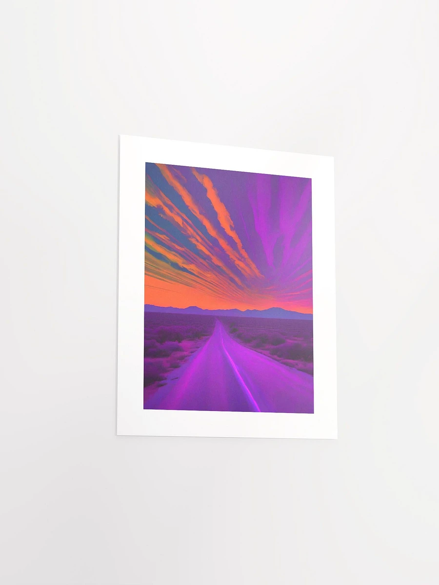 Black Light Sunset - Print product image (3)