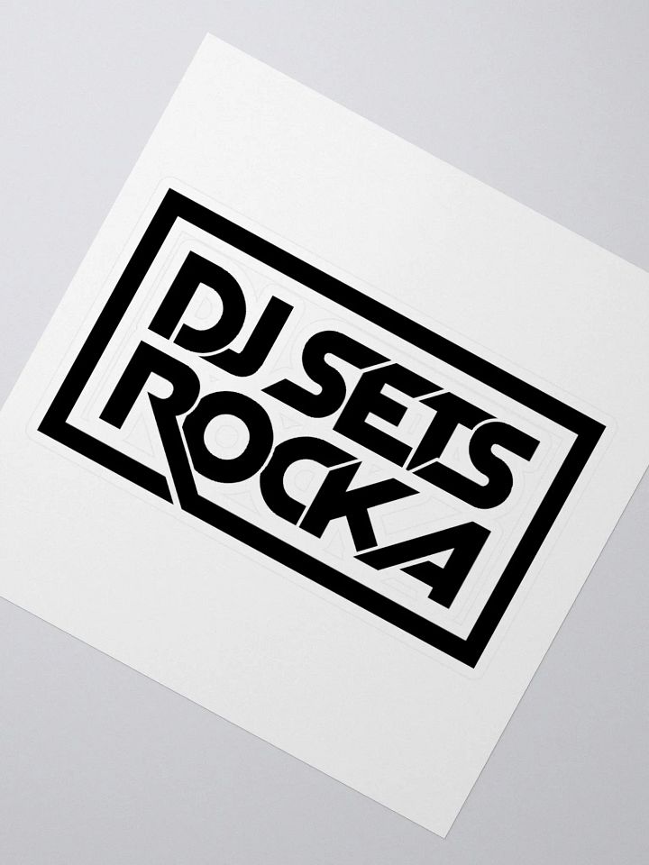 DJSETSROCKA STICKER product image (2)