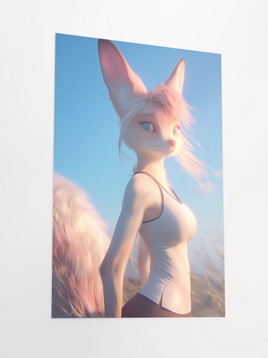 Sunset Fox Anthro Poster product image (2)