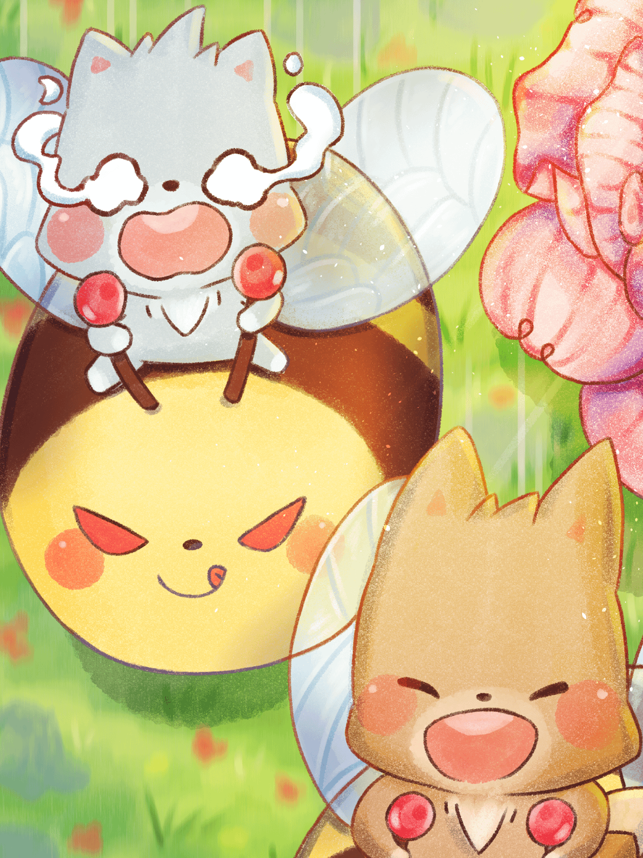 Flying with the bees | Phone Wallpaper product image (1)