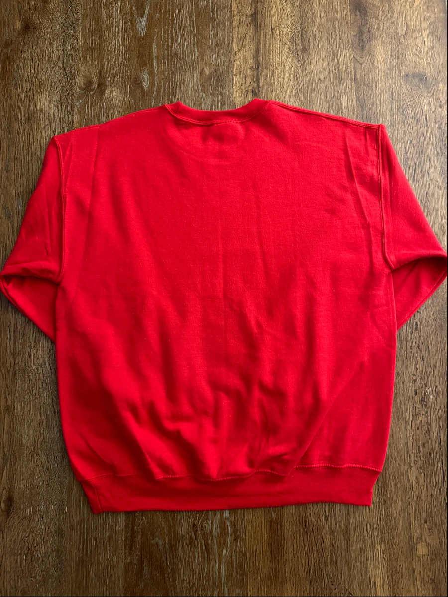 (LIMITED) Naughty. Red Embroidered Crew product image (5)
