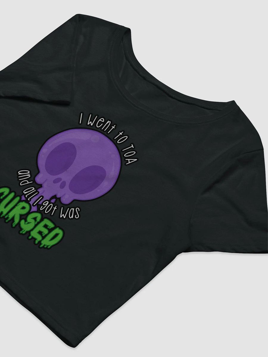 All I Got Was Cursed - Warlock - Crop Tee product image (9)