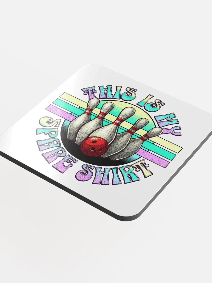 This Is My Spare Shirt Bowling Strike It Rich Coaster Set product image (1)