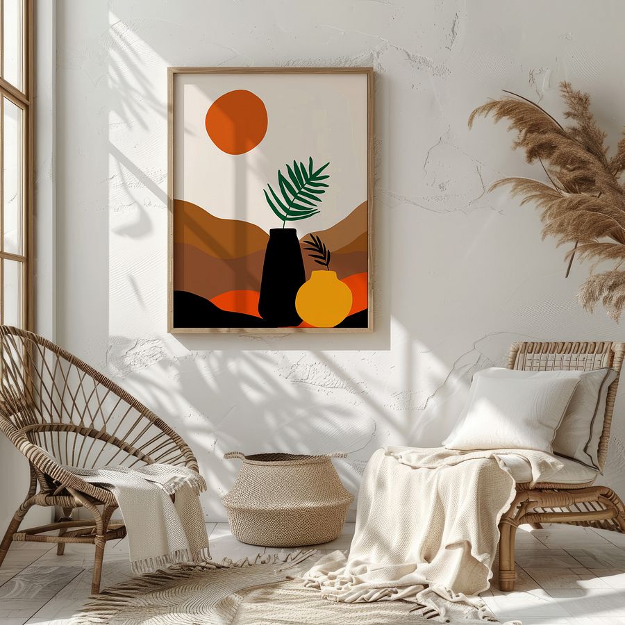 BOHO Scenery Bohemian Art Print product image (7)