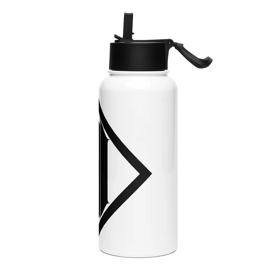 Stainless Steel 32oz Logo Bottle with Straw product image (3)