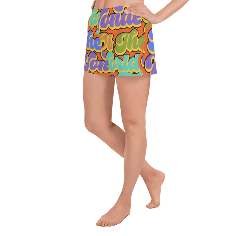 The Wonders Graphic Athletic Shorts product image (4)