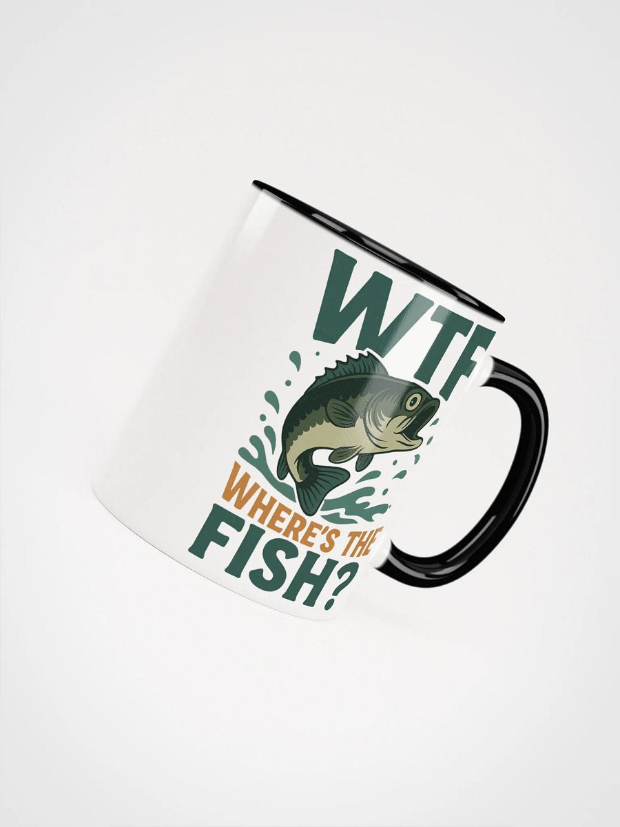 WTF Where’s the Fish Mug – Funny Bass Fishing Humor product image (45)