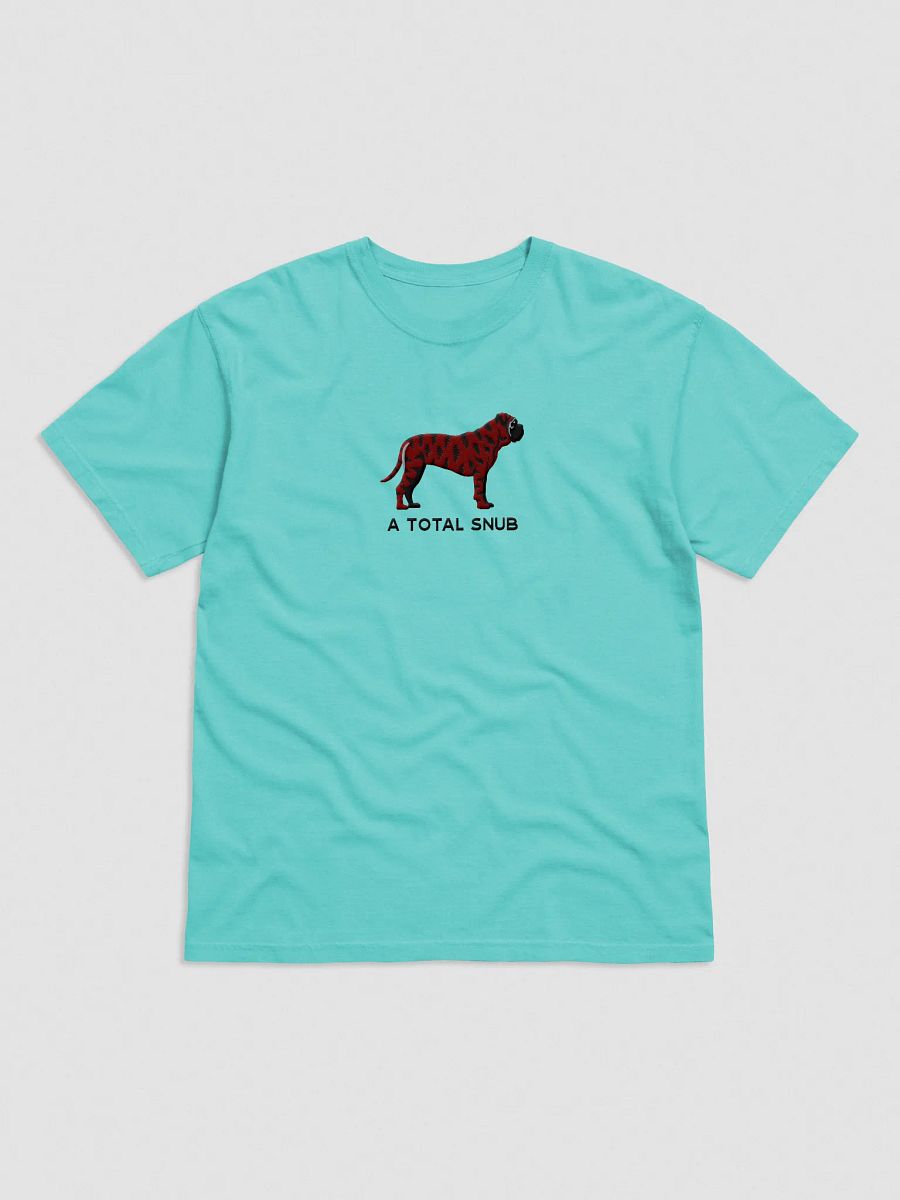 A Total Snub T-Shirt(Embroidered) of an English Mastiff(Brindle) product image (25)