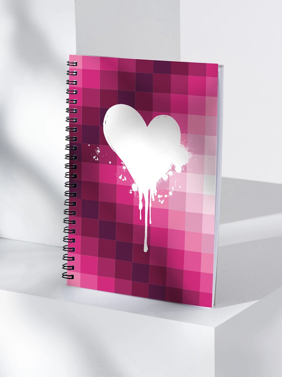 Pink Madness Spiral Notebook product image (4)