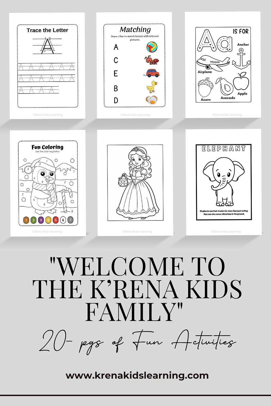 (Freebie) Printable Welcome Packet product image (2)